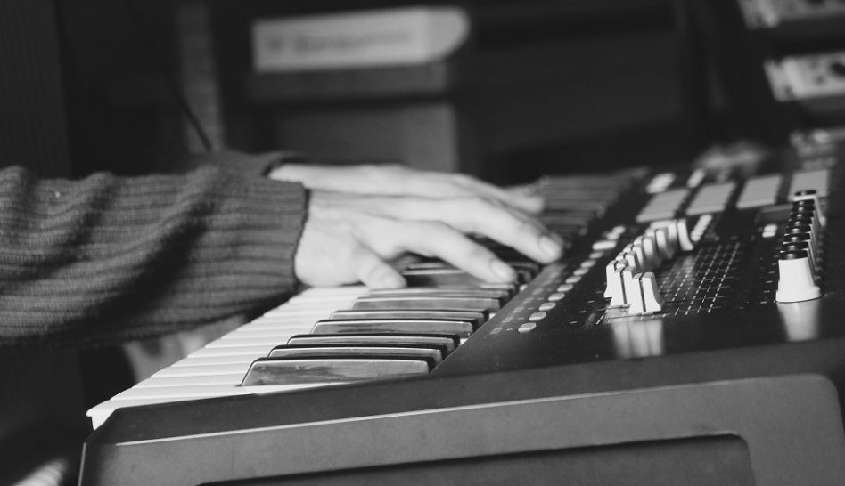 Piano preparado para sesión